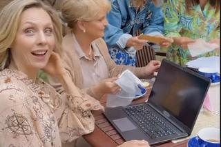 Barwy szczęścia nowy sezon na planie. Małgorzata (Adrianna Biedrzyńska), Asia Sokalska (Anna Gzyra), Malwina (Joanna Gleń), Natalia (Maria Dejmek)