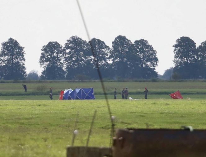 Rosyjski dron znaleziony w Oleśnie