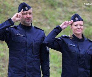 Uroczyste ślubowanie 69 nowych policjantów  w Oddziale Prewencji Policji w Katowicach