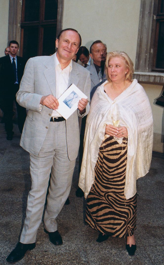 Jacek Cygan z żoną