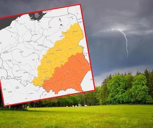 Burze w Łodzi i regionie. IMGW ostrzega przed silnymi opadami i wiatrem