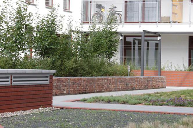 Projekt zieleni i małej architektury dla budynku Wiatraczna Residence