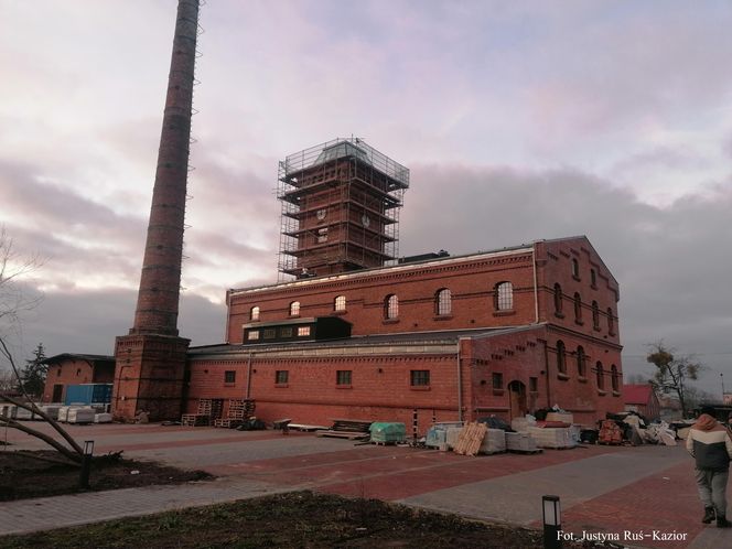 Modernizacja Gorzelni w Kochcicach. Widok z zewnątrz przed modernizacją