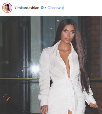 Fryzury Kim Kardashian