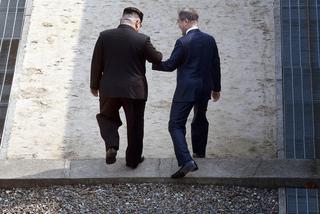 KOREA PÓŁNOCNA POŁUDNIOWA Kim Jong Un Moon Jae-in 