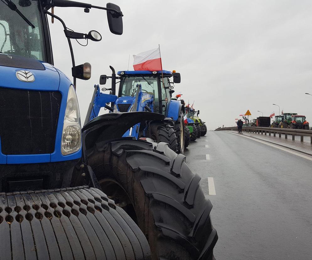 Traktory blokowały S5 koło Leszna, teraz będa blokować DK 12 w Głogowie. Będa utrudnienia w ruchu