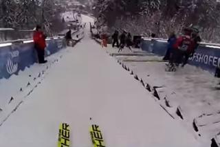 Skoki narciarskie z perspektywy zawodnika: VIDEO. Odważyłbyś się?