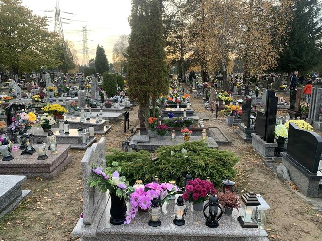 Cmentarz w Bydgoszczy - 1 listopada