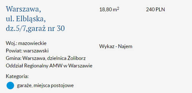 Oferta Agencji Mienia Wojskowego
