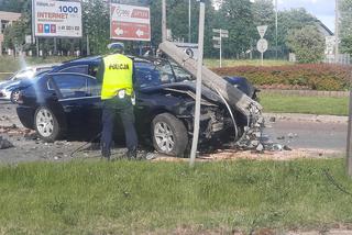 Okropny wypadek w Starachowicach, BMW zmiażdżone, 9-letni chłopiec RANNY!