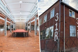 Gdańska postoczniowa hala 31B przeszła remont. Cegły są z odzysku, a stary parkiet przyjechał z Władysławowa