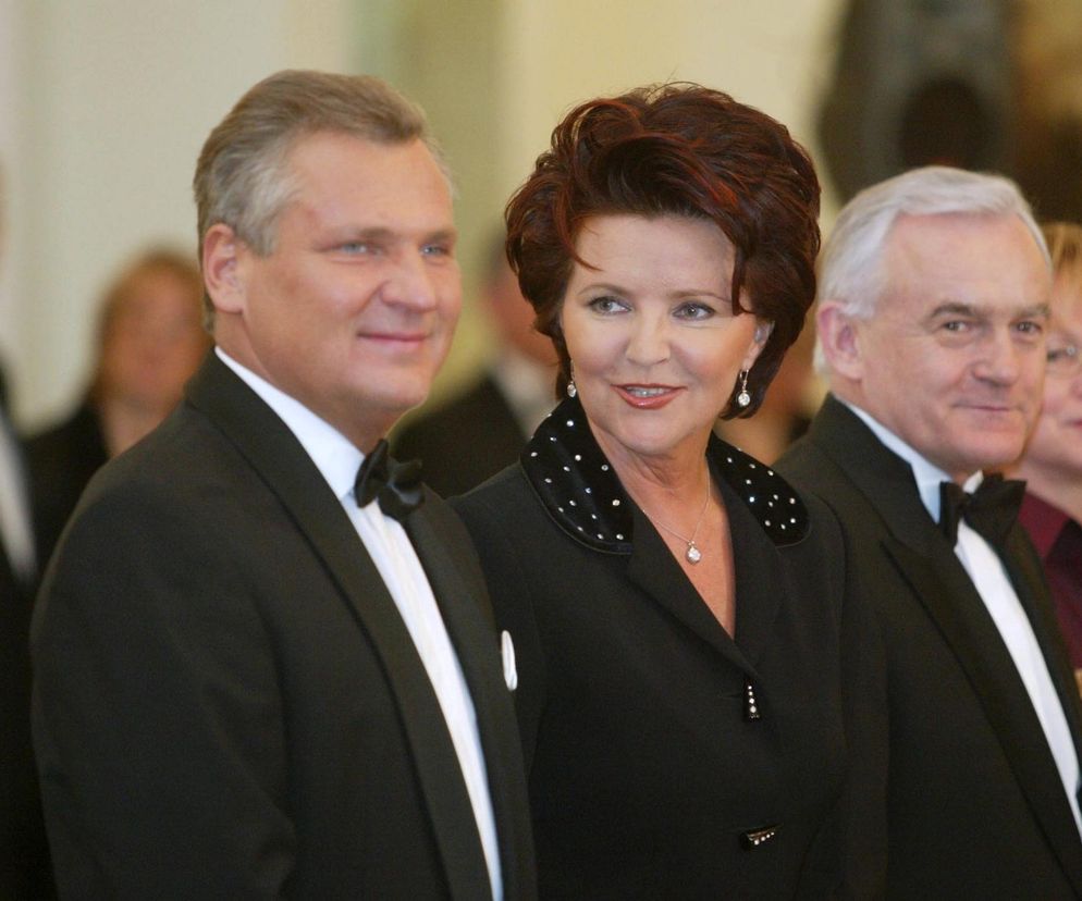 Aleksander Kwaśniewski i Jolanta Kwaśniewska 2002