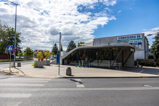 Okolice stacji metro Zacisze w Warszawie