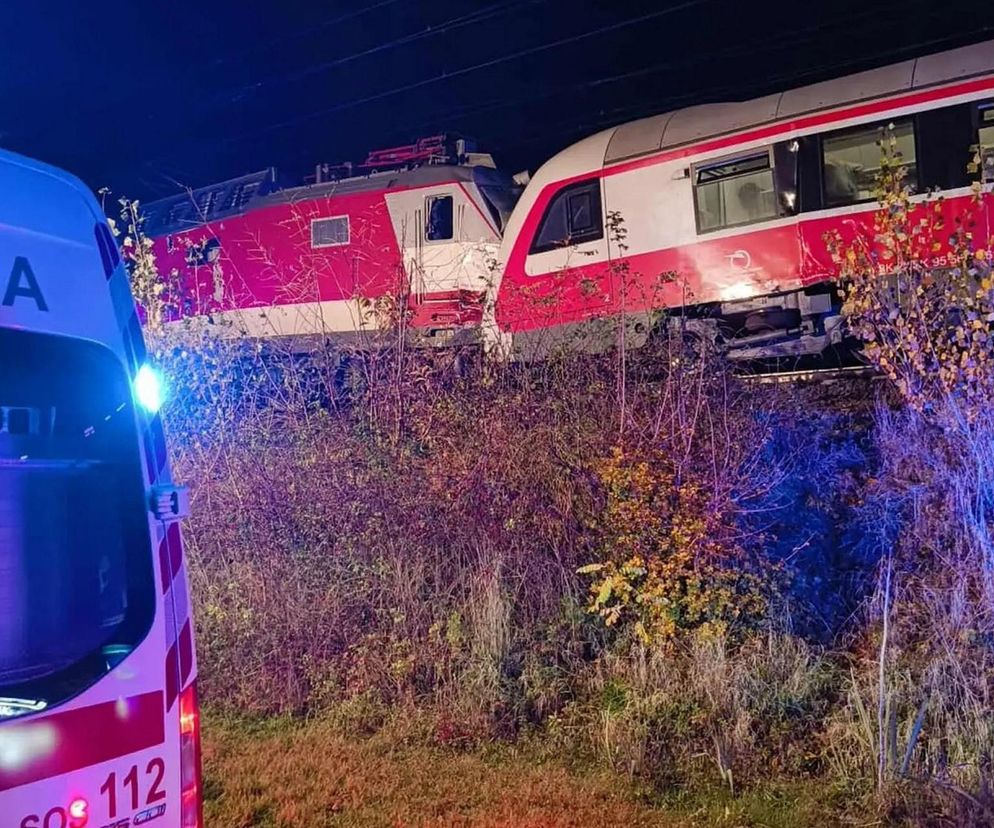 Zderzenie pociągów na Słowacji