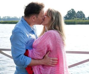 	Barwy szczęścia odc. 3124. Agnieszka (Katarzyna Tlałka), Łukasz (Michał Rolnicki)