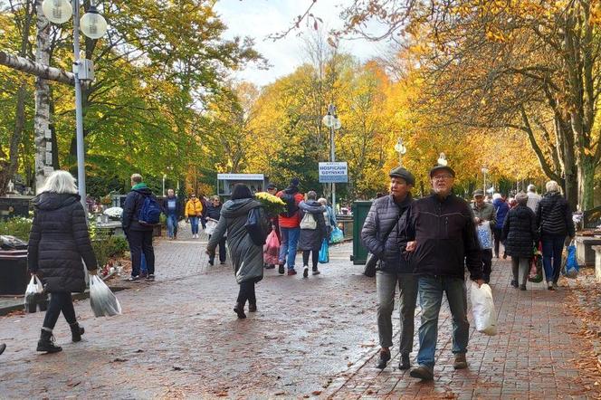 Gdynianie ruszyli na cmentarze inaczej niż zwykle. Wszystkich Świętych na Pomorzu