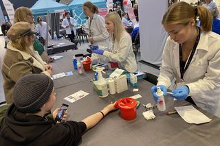 Czas na wiosenny przegląd zdrowia! Akcja studentów w Galerii Warmińskiej