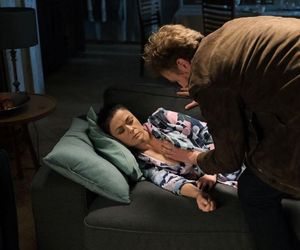 M jak miłość odc. 1883. Darek Hoffman (Mateusz Rusin), Kinga (Katarzyna Cichopek)