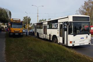 Zderzenie dwóch pojazdów MZK w Toruniu