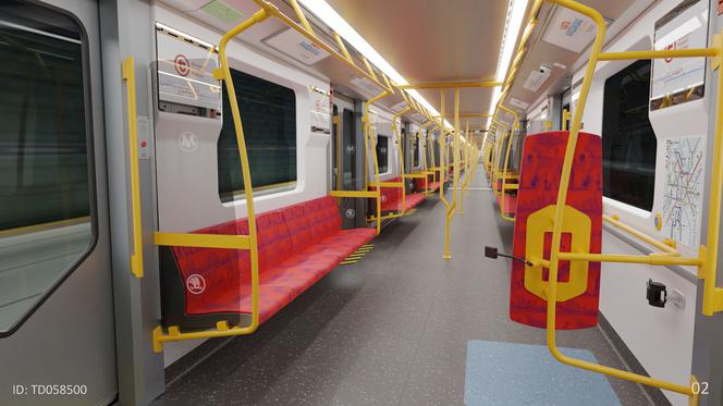 Nowe pociągi metra - zobacz, jak będą wyglądać!