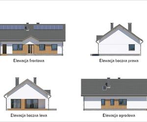 Projekt domu Polecany z katalogu Muratora - wizualizacje, plany, rysunek