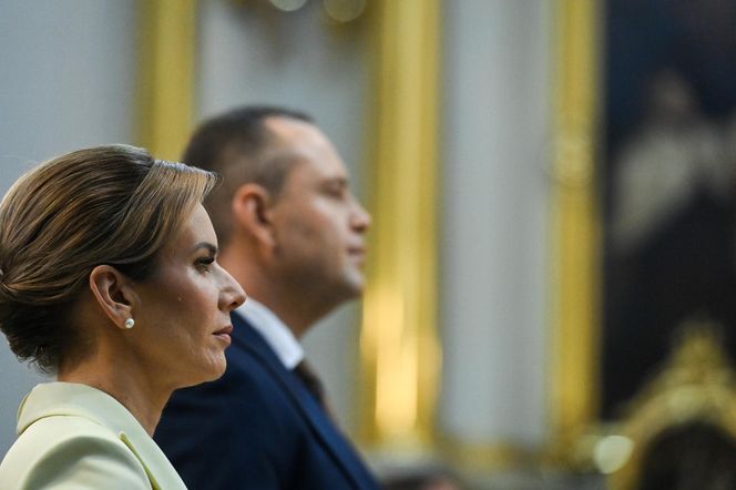 Marta Nawrocka na Dożynkach Prezydenkich