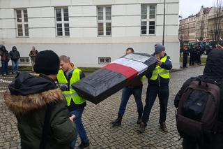 Protest rolników w Bydgoszczy