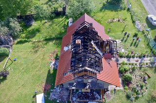 Opolskie: Pożar strawił ich dom w chwilę! Budowali go 10 lat