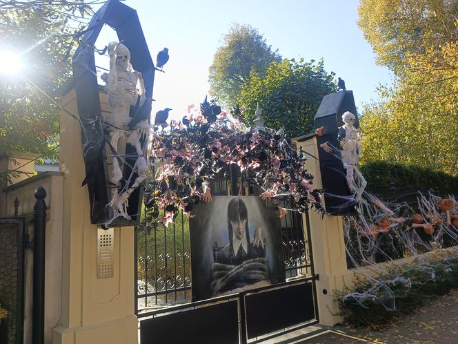 Willa na Jaśkowej Dolinie w Gdańsku znów straszy! Tegoroczny motyw Halloween budzi niepokój