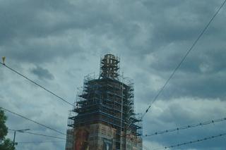 Rośnie katedralna wieża w Gorzowie. Spójrzcie w górę!