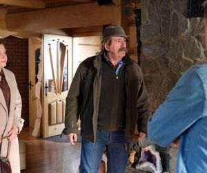 M jak miłość odc. 1849. Paweł (Rafał Mroczek), Haneczka (Elżbieta Firek), stryj Jędrzej Gutowski (Piotr Majerczyk)