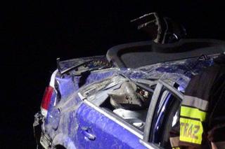 Koszmarny wypadek pod Pułtuskiem. Jedna osoba nie żyje