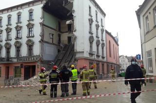 Rybnik. Zawaliła się ściana kamienicy Świerklaniec