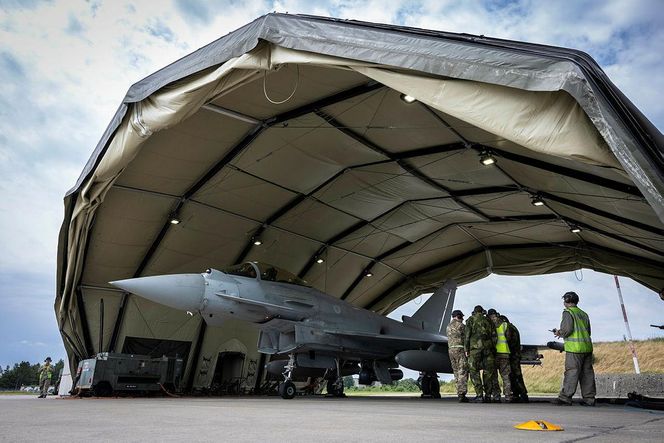 Brytyjski Eurofighter Typhoon