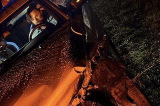 Qczaj miał groźny wypadek! Żyję. Ponoć cudem