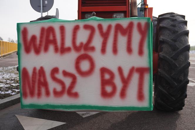 Protest rolników w Podlaskiem. Ciągniki blokują drogi w całym województwie! 