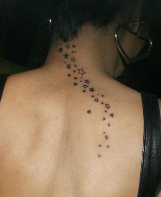 Moda na tatuaż - czy warto zrobić sobie tatuaż, Rihanna