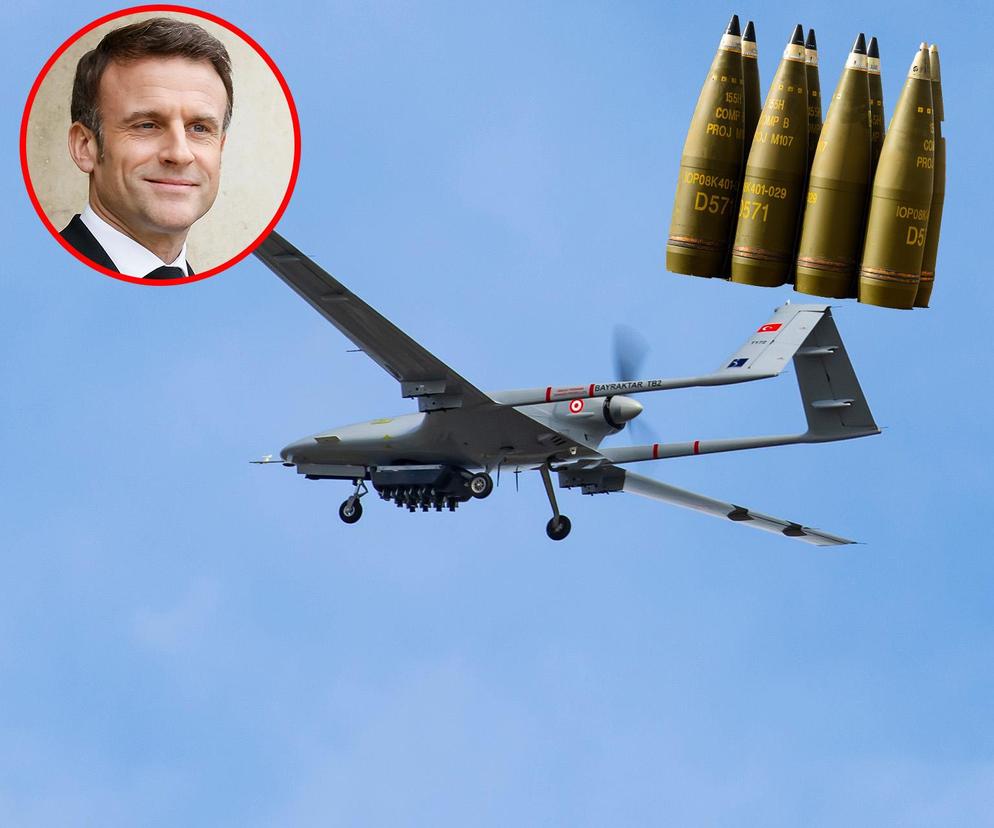 Macron, Bayraktar, 155 ammo 