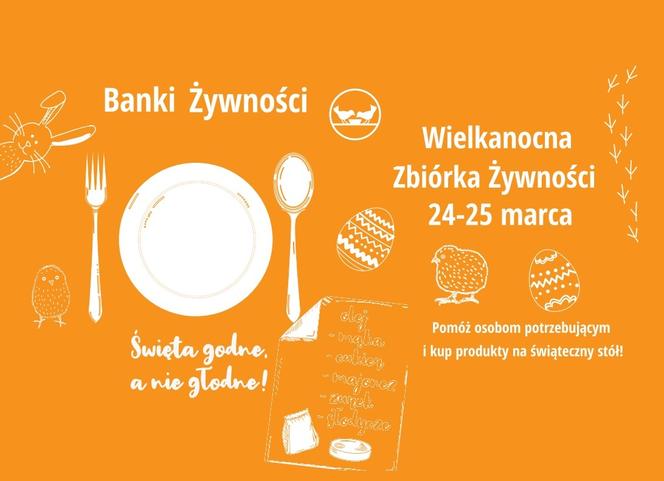 Trwa Wielkanocna Zbiórka Banku Żywności w Siedlcach! Pomożesz potrzebującym?