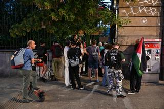 Protest studentów UW