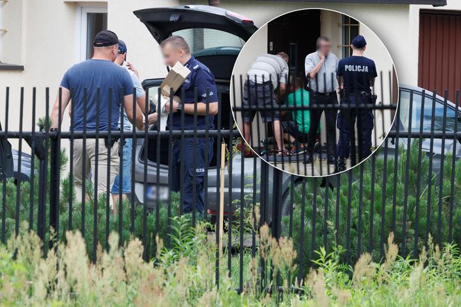 Zbrodnia pod Grójcem. Ksiądz przyznał się do zabójstwa. Policja przeszukała plebanię [ZDJĘCIA]. Kontener: Warszawa