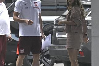 Czułe spotkanie Roberta Lewandowskiego z żoną Anną