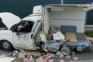 Tragiczny wypadek na S5 pod Bydgoszczą. Auto stanęło w płomieniach