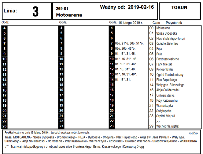Roboty torowe na ul. Broniewskiego. W sobotę kolejne zmiany w kursowaniu tramwajów