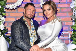 Patryk Borowiak z żoną