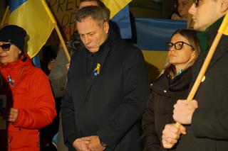 Wojna na Ukrainie. Bydgoszczanie protestowali przeciwko rosyjskiej agresji [ZDJĘCIA]