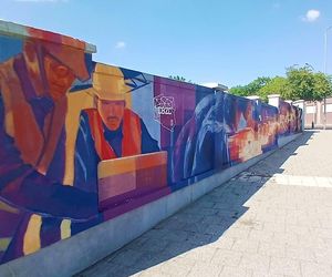Nowy mural na Pogodnie