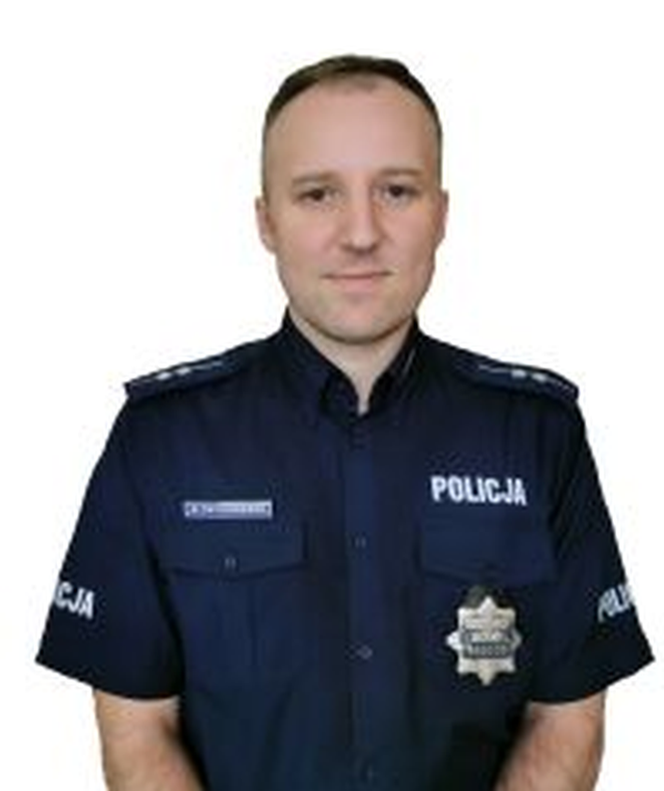 aspirant Mariusz Pietruszkiewicz (KOMISARIAT POLICJI II W BIAŁYMSTOKU)