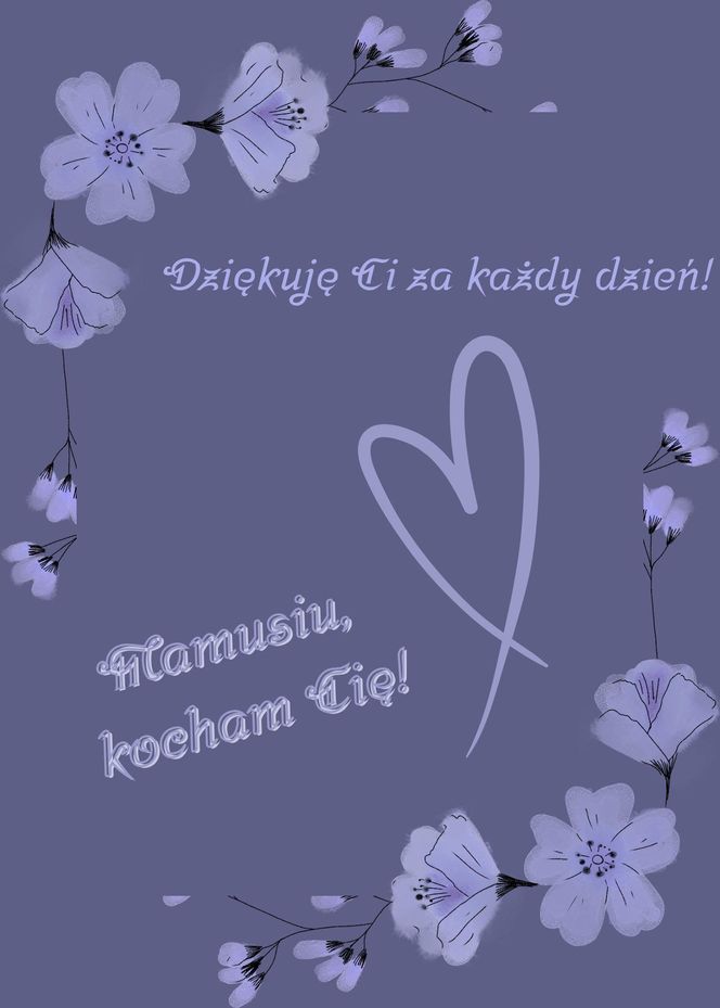 Kartka na Dzień Matki 