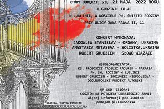 Podaj rękę Ukrainie - charytatywny koncert w Lublinie